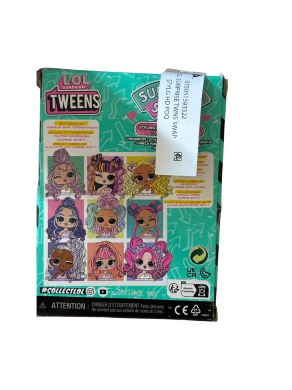 New LOL Surprise! Tweens Surprise Swap Styling Hair Doll